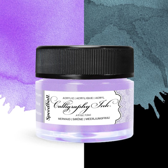Speedball® Iridescent Calligraphy Ink Set